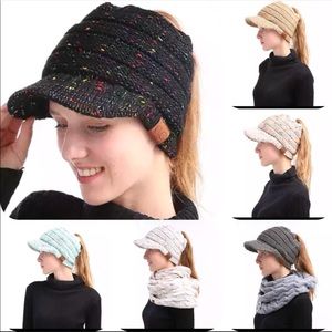 Ponytail Knit Hats